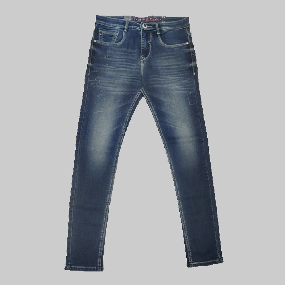 H2O :  Men’s Regular Fit Denim Jeans Mid-Rise Cotton Stretchable Crafted with Comfort Fit Everyday Use