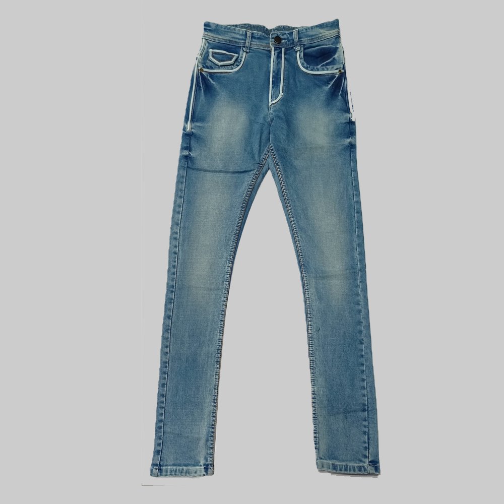 MOULTY :  Symbol Men Cotton Rich Stretchable Jeans | Casual Denim Slim Fit