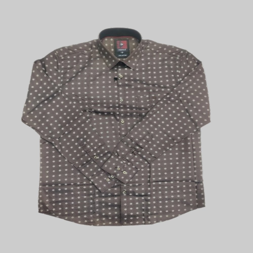 VENFIELD : Men’s Cotton Casual Full Sleeve Printed Shirt