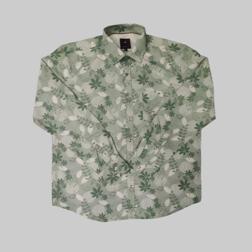 VENFIELD : Men’s Cotton Casual Full Sleeve Printed Shirt