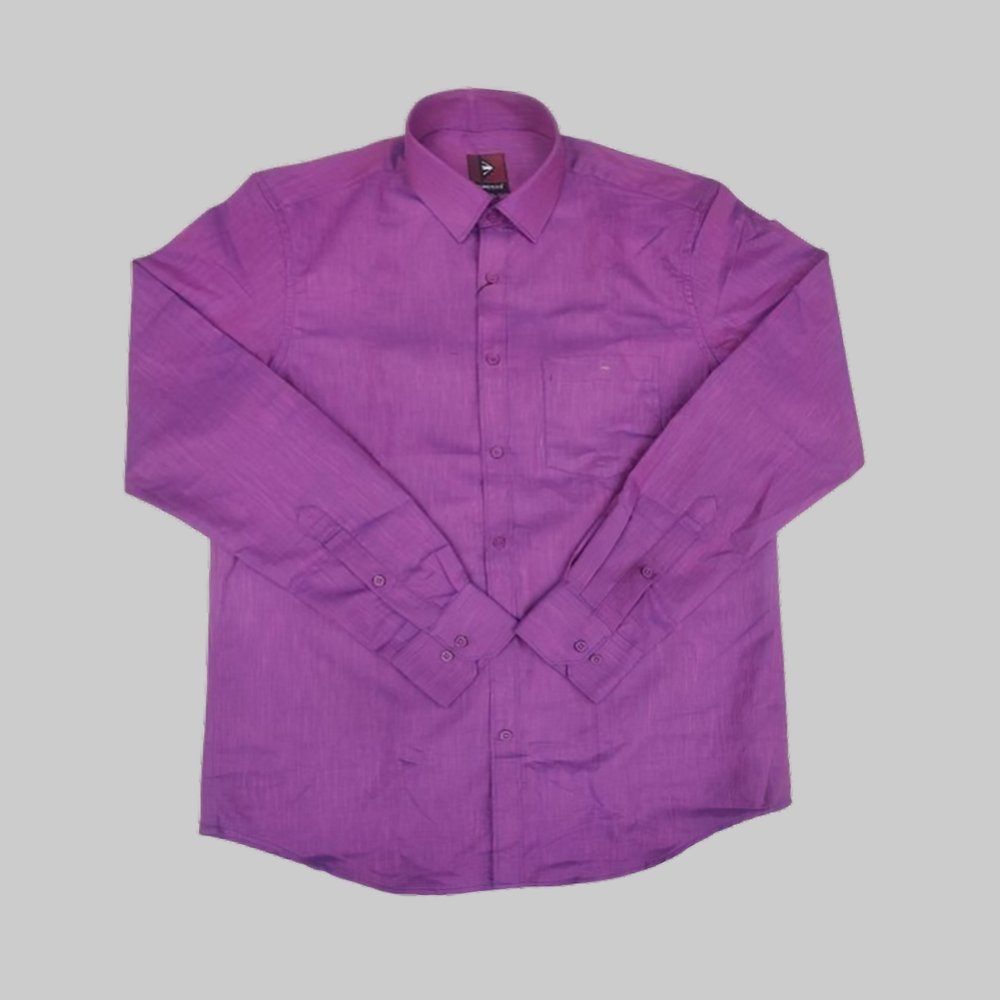 VENFIELD : Men’s Cotton Formal Full Sleeve  Plain Shirt