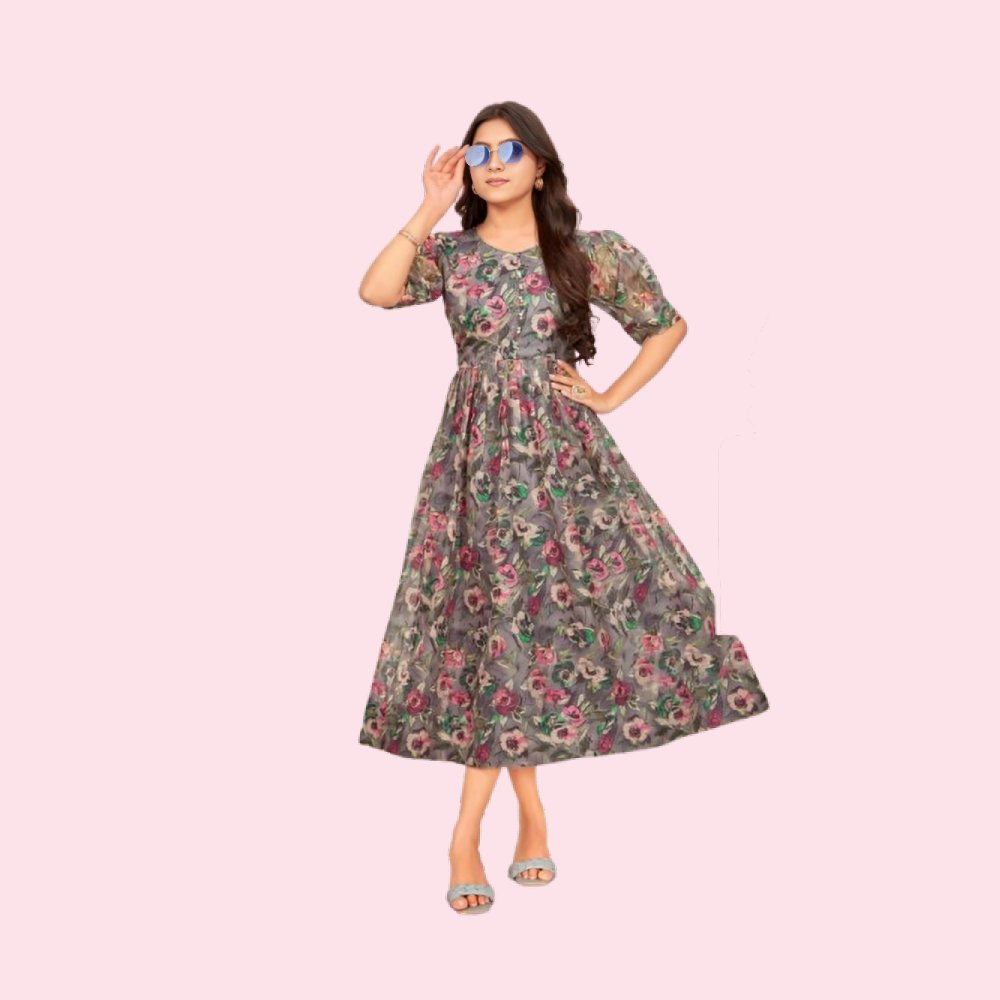STARLINK :  Women’s Tissue Stitched Printed Kurti for Girls Kurta