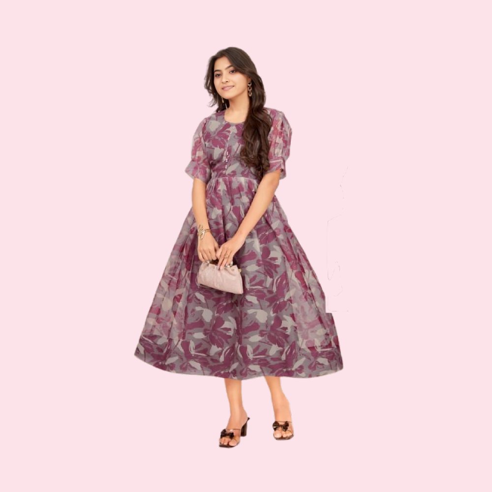 STARLINK : Women’s Tissue Stitched Printed Kurti for Girls Kurta