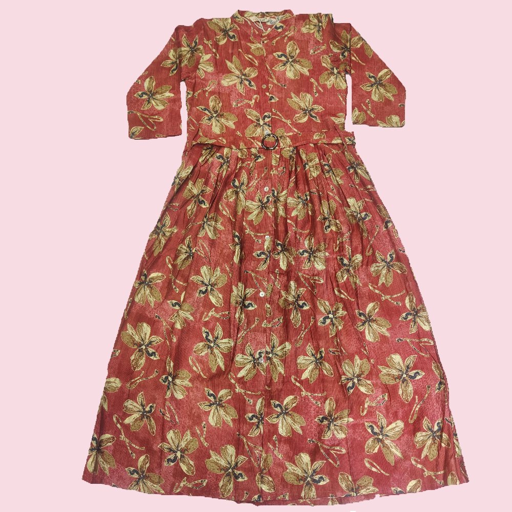 STARLINK : Stylish Printed Anarkali Kurta/Kurti for Women