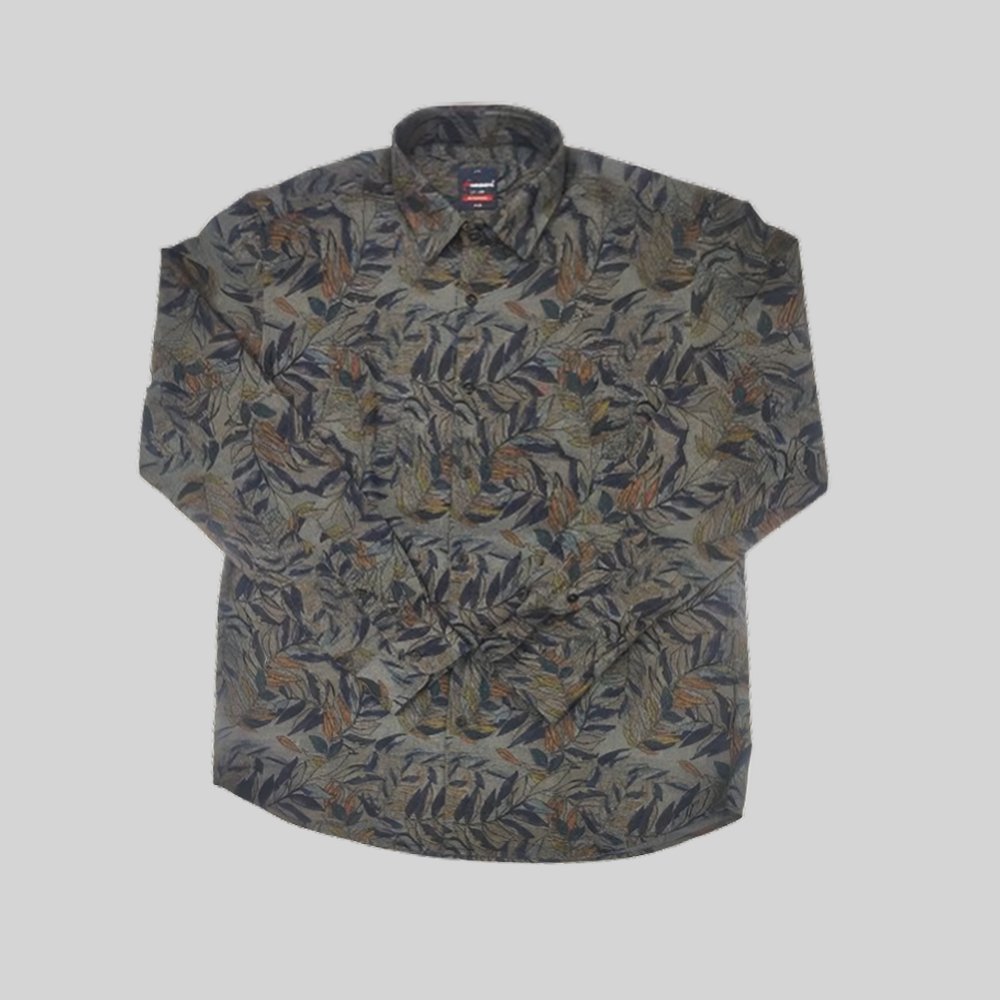 FREEZONE : Men’s Solid Cotton Rich Formal Shirt | Plain | Full Sleeve-Regular Fit