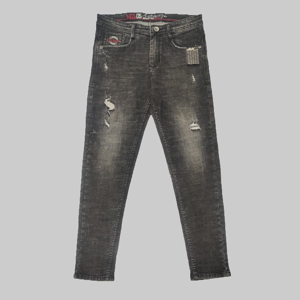 H2O : Men’s Regular Fit Denim Jeans Mid-Rise Cotton Stretchable Crafted with Comfort Fit Everyday Use