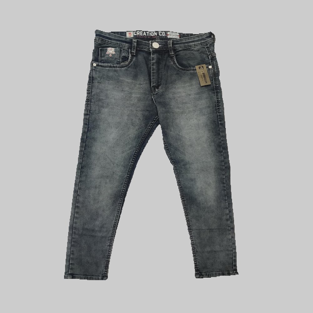 H2O : Men’s Regular Fit Denim Jeans Mid-Rise Cotton Stretchable Crafted with Comfort Fit Everyday Use