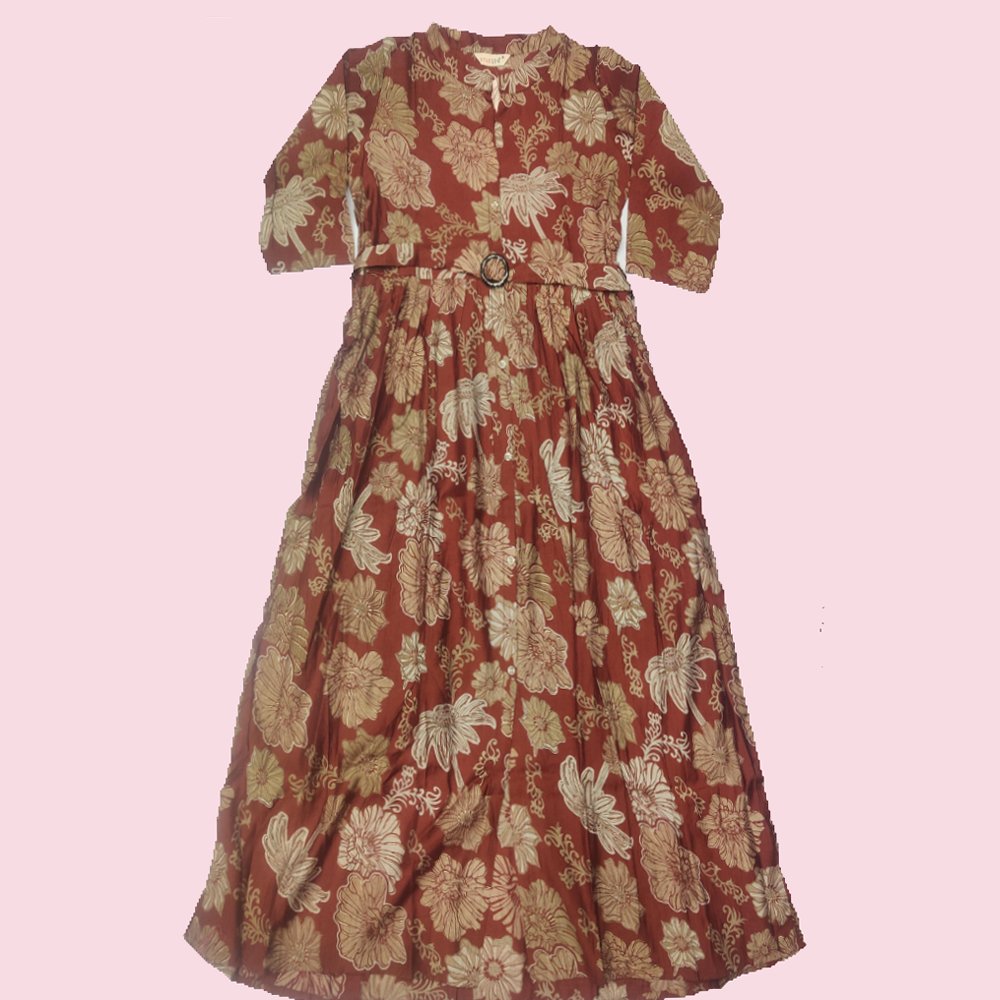 STARLINK : Stylish Printed Anarkali Kurta/Kurti for Women