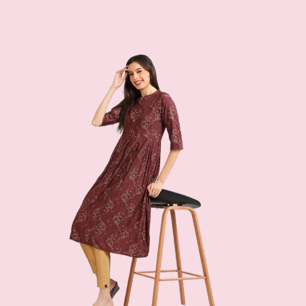 MARCIA : Women’s Printed Kalamkari Party & festive kurta,