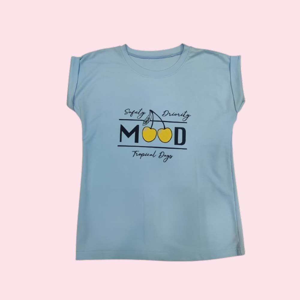 WOMENS : Regular Fit Women Plain Round Neck T-Shirt