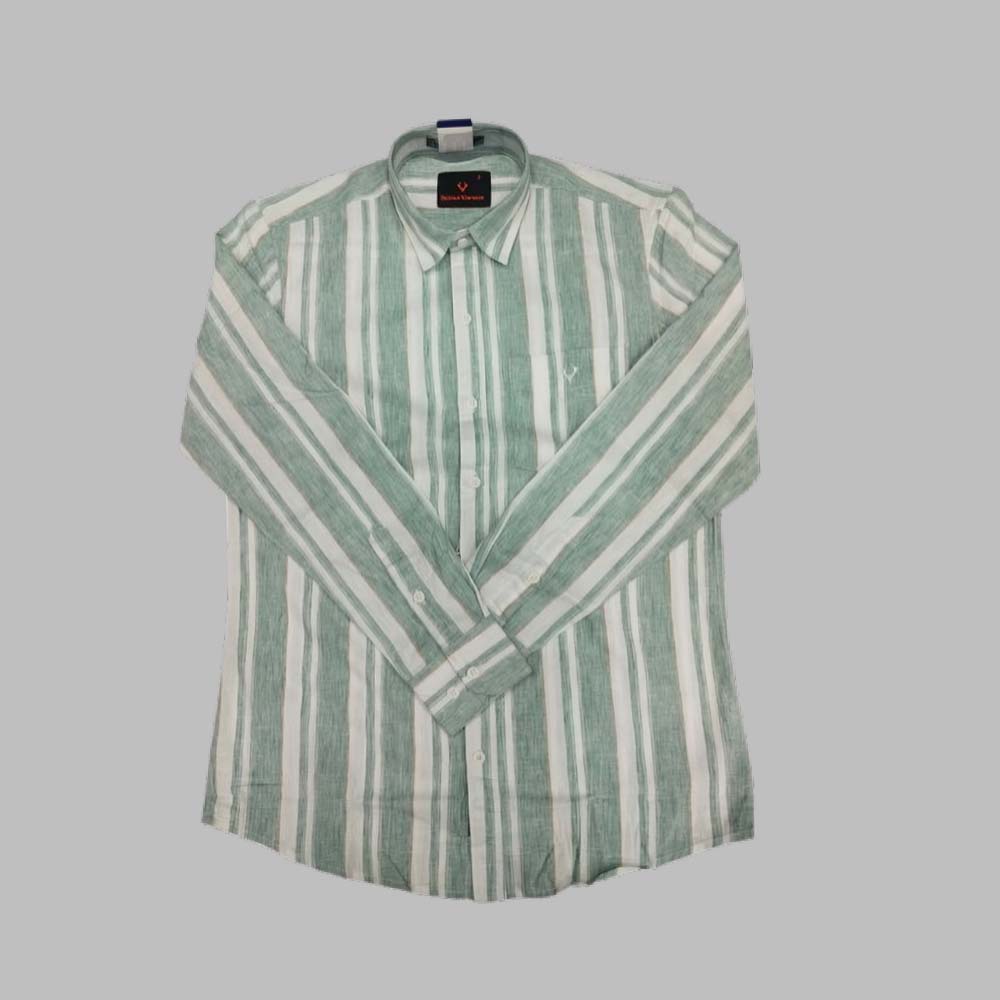 INDIAN VINTAGE  | Men’s Slim Fit Full Sleeve Striped Formal Shirt | Cotton Rich | Wonder Fabric | Casual Wear