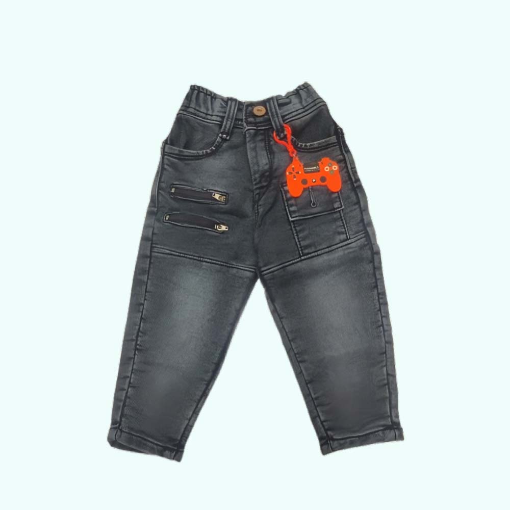 PASSWORD : Baby Boys Comfortable Stretchable Jeans with Elastic Waistband | Everyday Wear