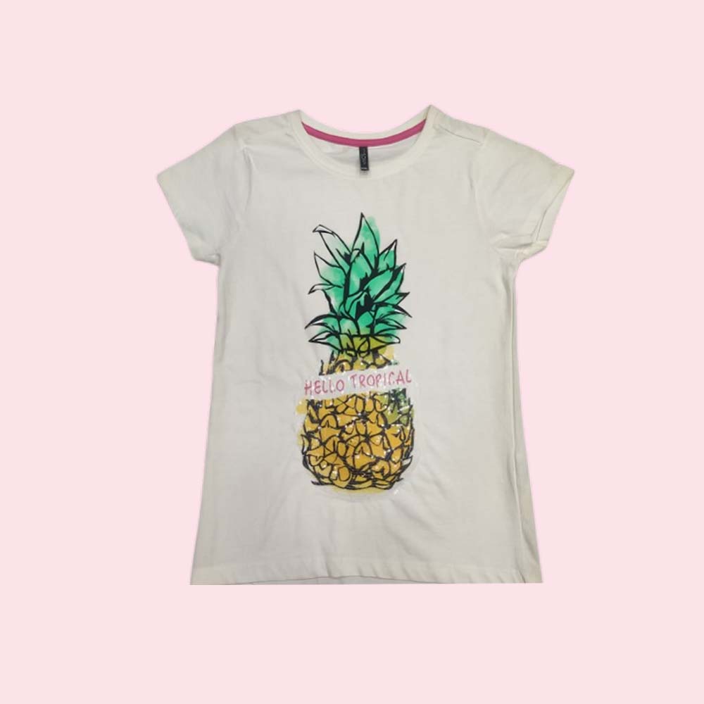 WOMENS :   Printed T-Shirt – Regular Fit, Round Neck, Half Sleeves