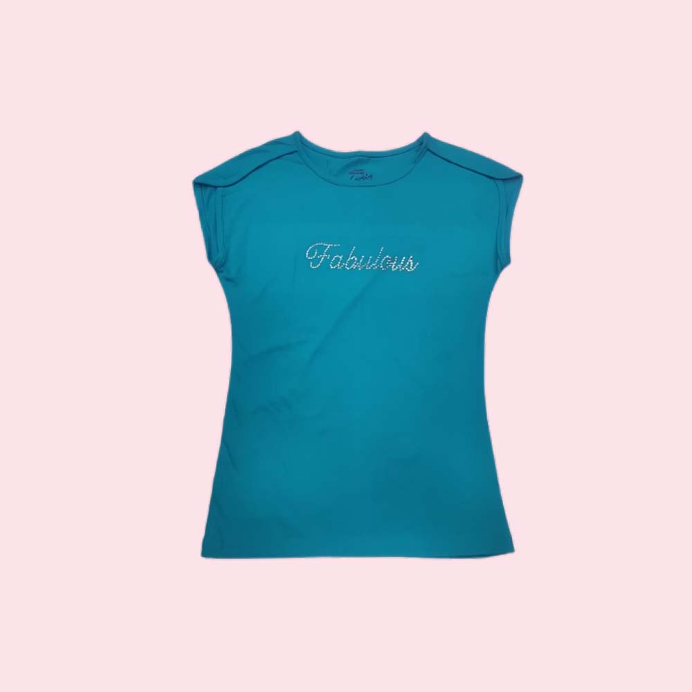 WOMENS :  Round Neck Regular Fit T-Shirt