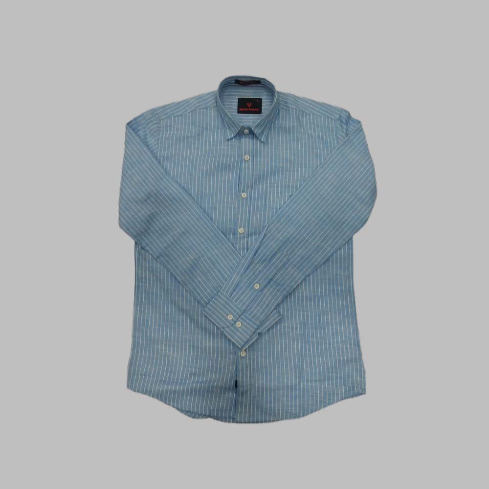 INDIAN VINTAGE |  Men’s Regular Fit Shirt | Stripe | Wonder Fabric | Casual Wear