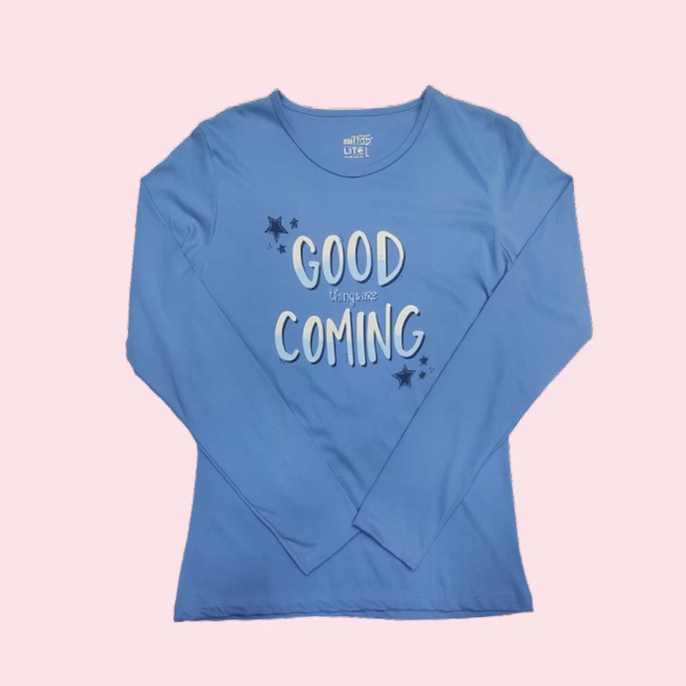 EN TRAP :  Full Sleeve  Fit T shirt for Women, Round Neck