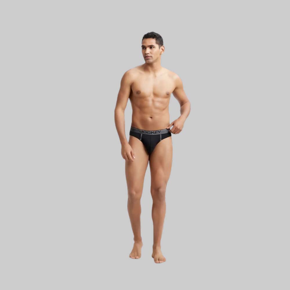 JOCKEY |  Men’s Super Combed Cotton Solid Brief with Ultrasoft Waistband | Comfort Wear