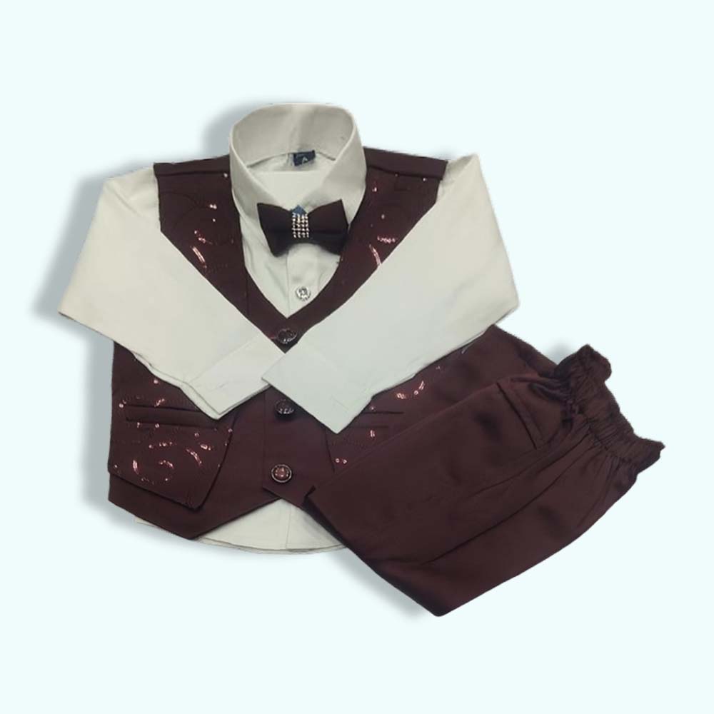 BATRA : Western Dress for Kids Boys, Jacket and Pant Set, Ideal for Wedding, Birthday and Party.