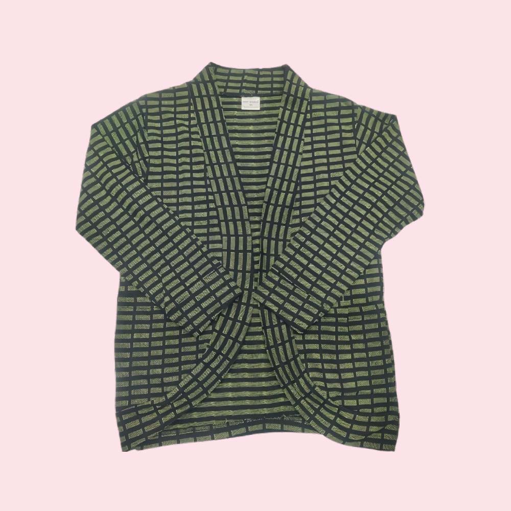 EIGHT SCORPION : Women Cotton Pocket Shrug